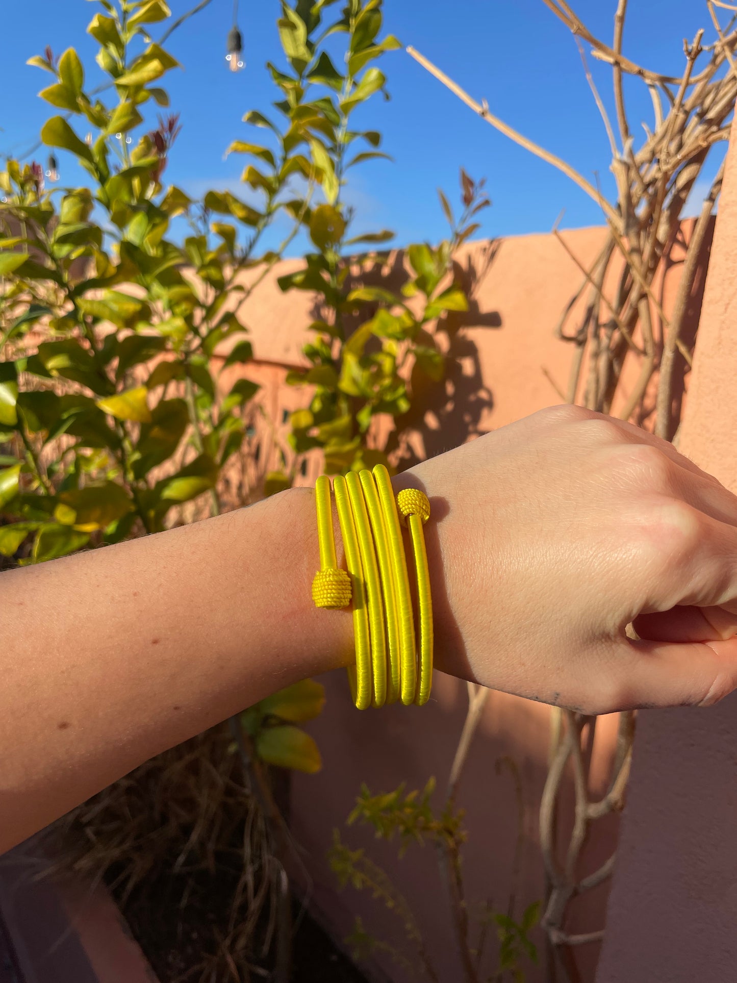 JENNA bracelet jaune