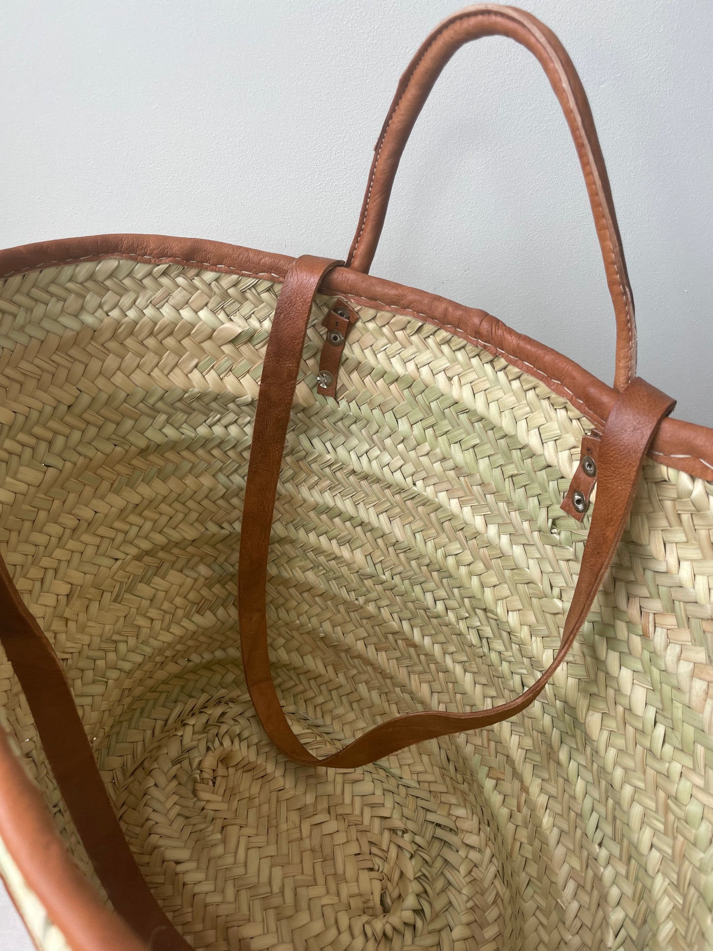 CASA panier cuir