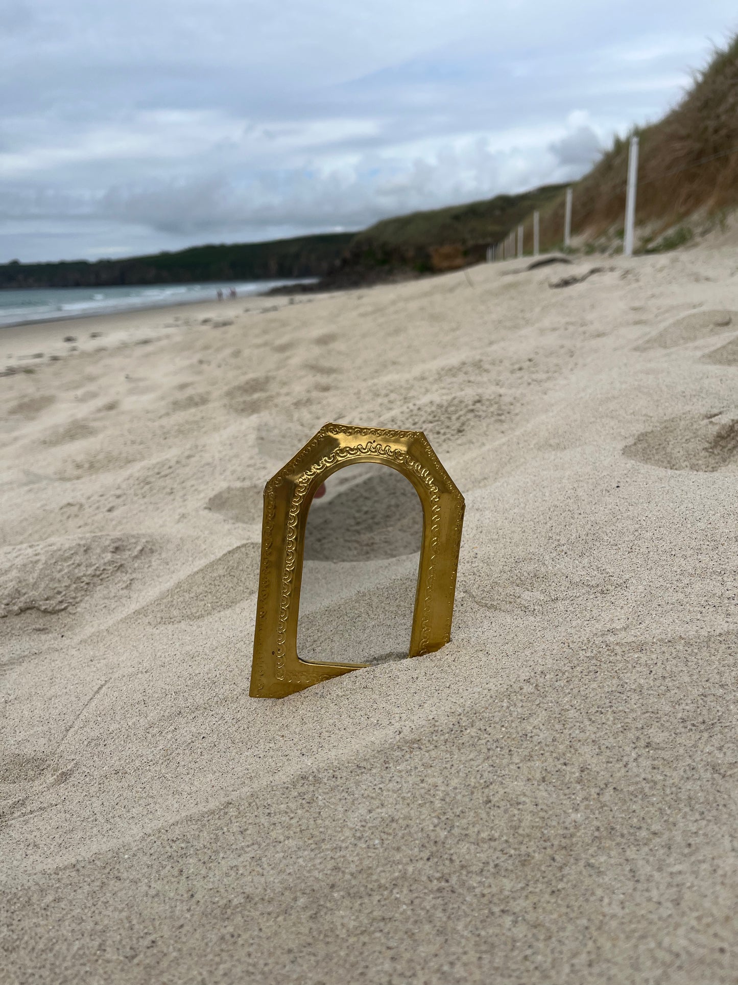 MEDINA miroir porte en laiton