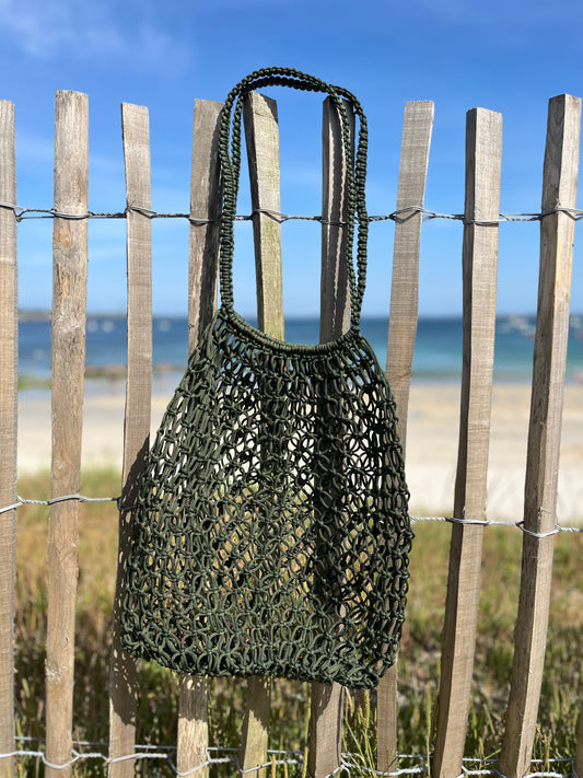 SAFI sac filet vert kaki