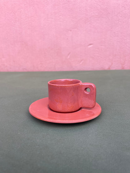 SAHRA mini tasse espresso avec soucoupe