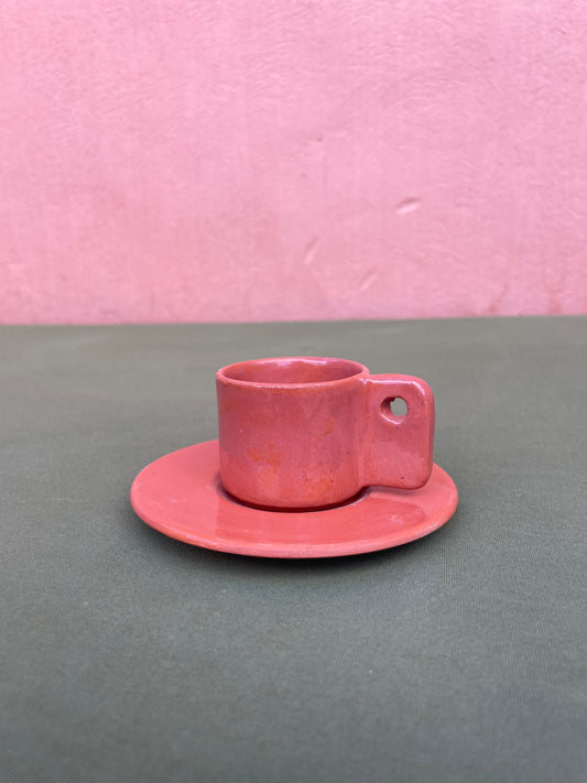 SAHRA mini tasse espresso avec soucoupe